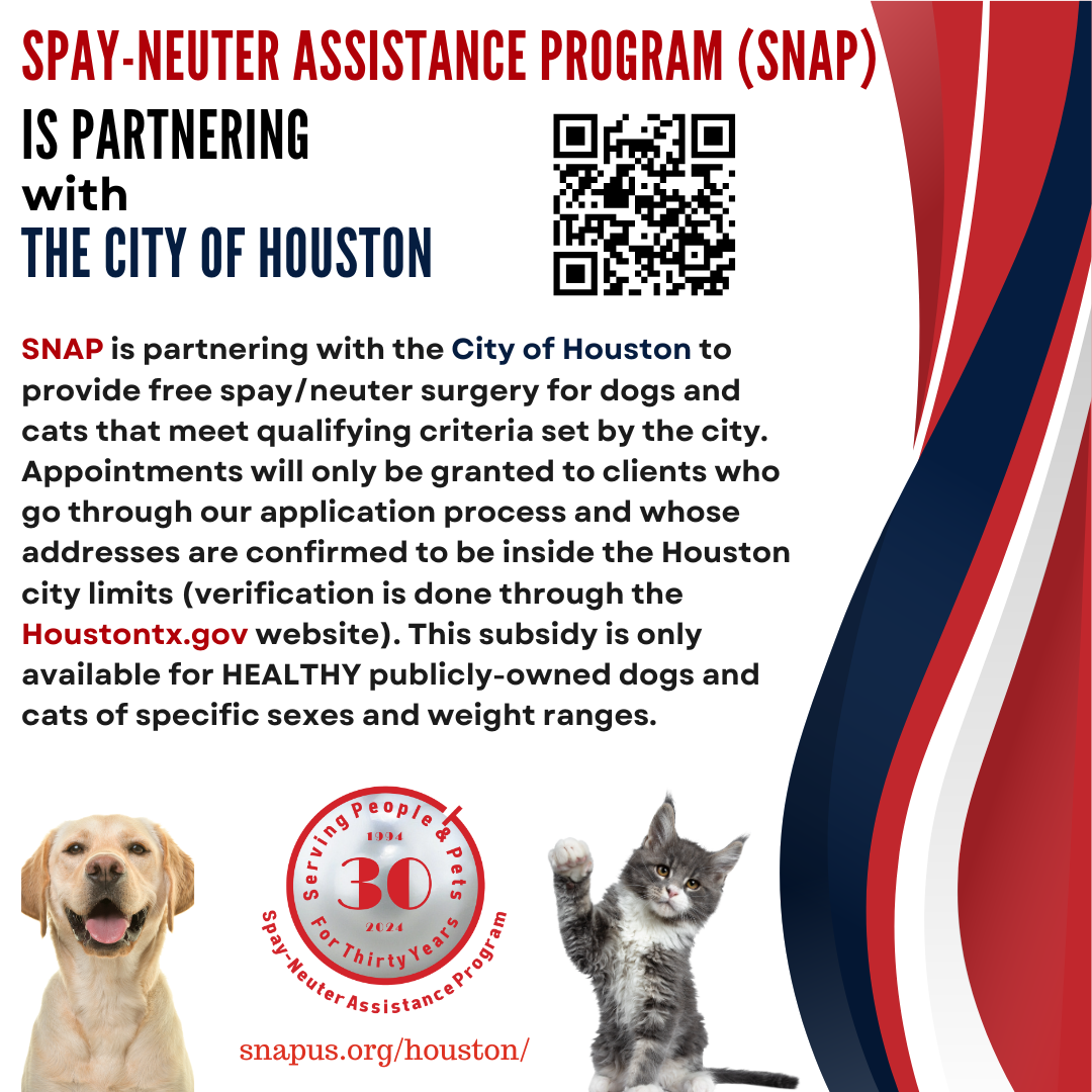 SNAP Spay / Neuter Services